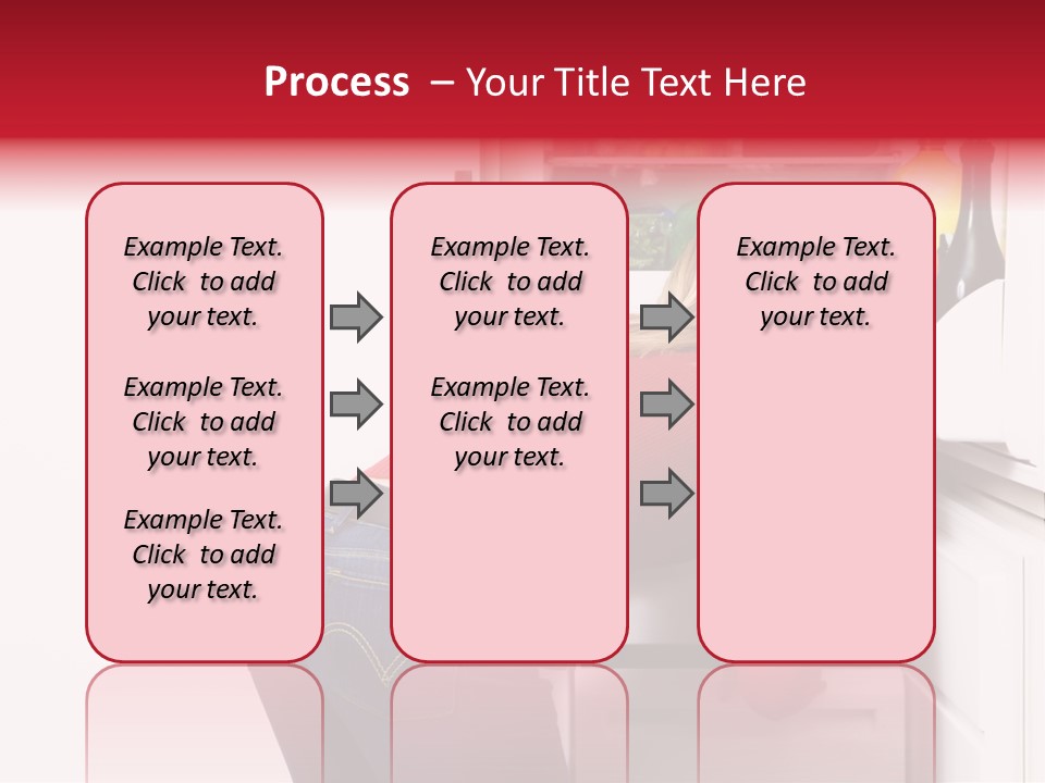 Home Life: Girl Looking For Something To Eat PowerPoint Template