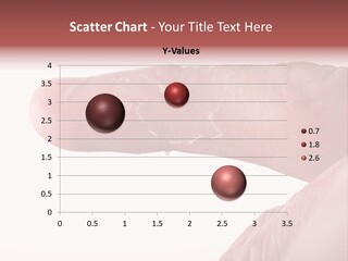 Closeup Of Eczema On Male Finger With Skin Peeling PowerPoint Template