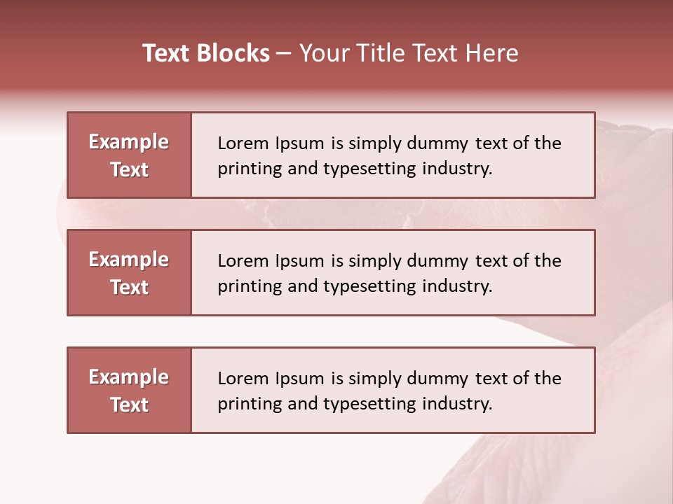 Closeup Of Eczema On Male Finger With Skin Peeling PowerPoint Template