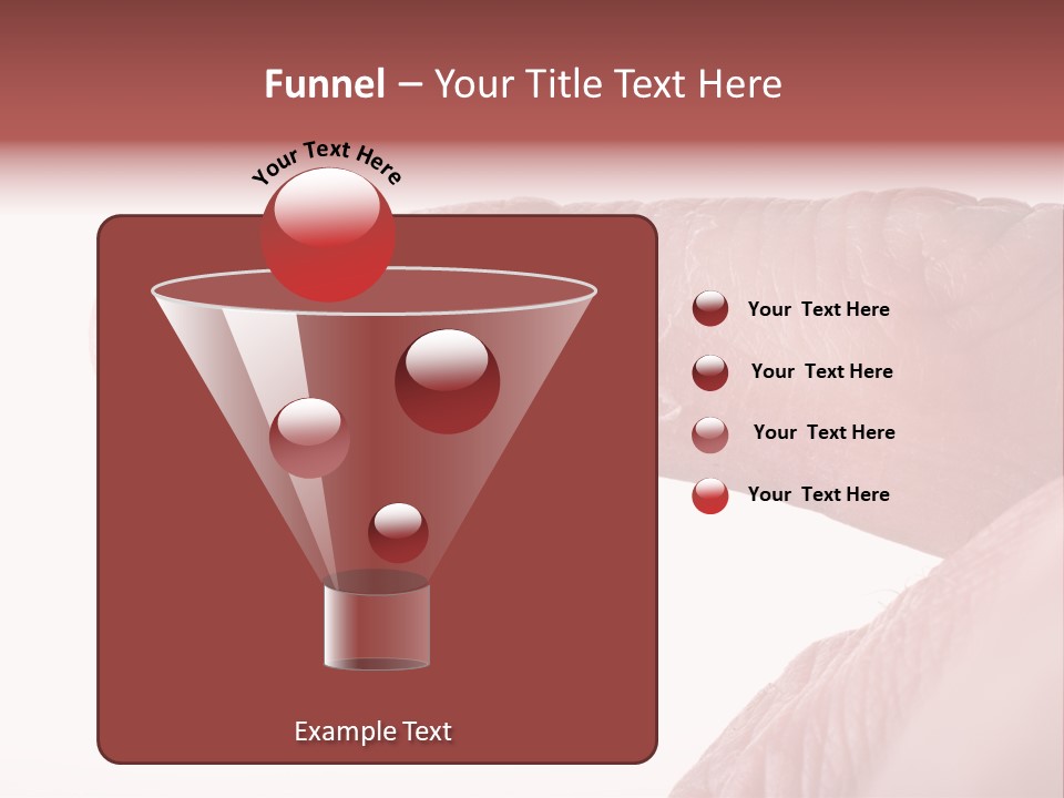 Closeup Of Eczema On Male Finger With Skin Peeling PowerPoint Template