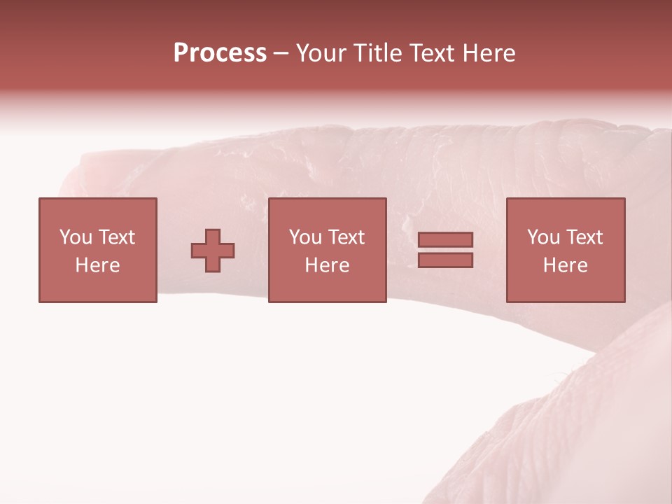 Closeup Of Eczema On Male Finger With Skin Peeling PowerPoint Template