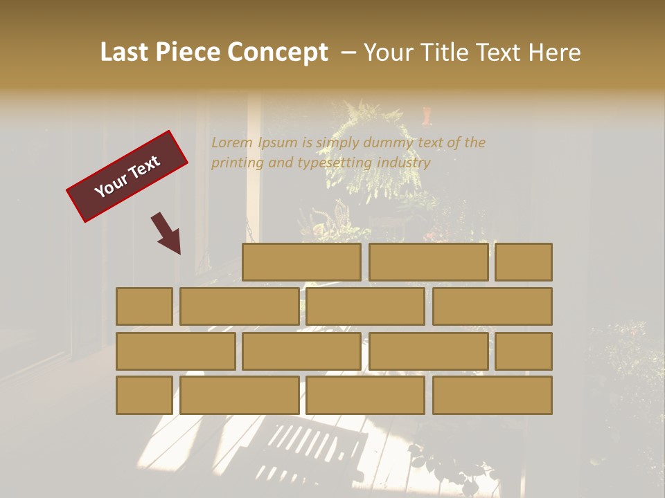 Front Porch Swing PowerPoint Template