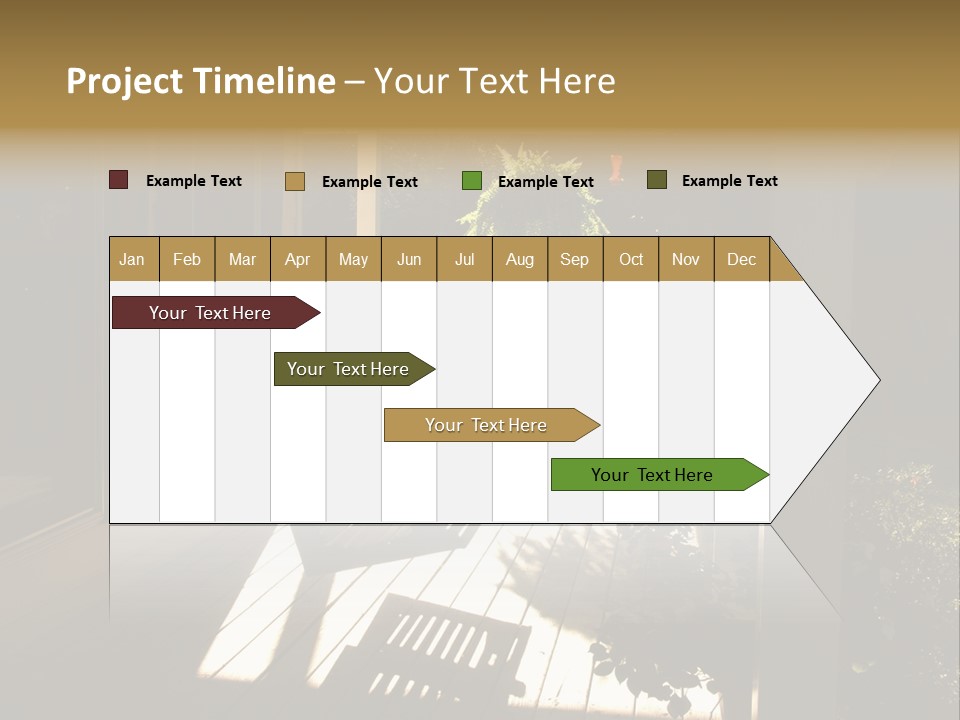 Front Porch Swing PowerPoint Template