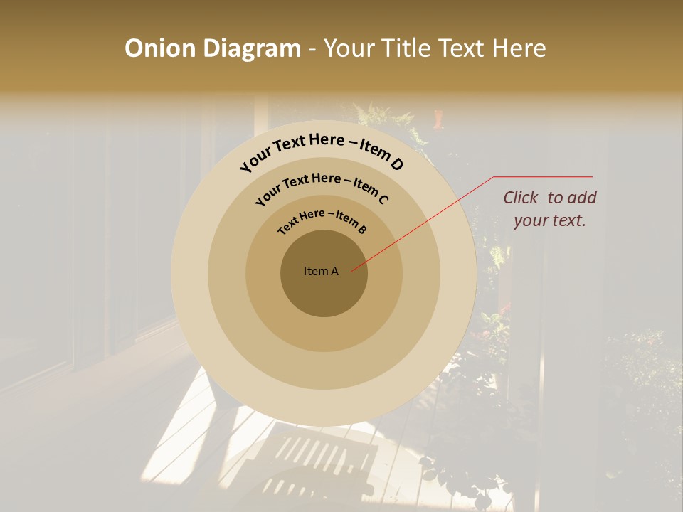 Front Porch Swing PowerPoint Template