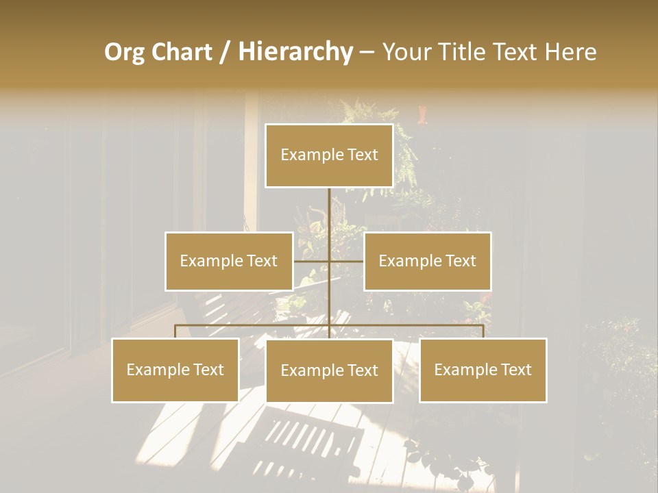 Front Porch Swing PowerPoint Template