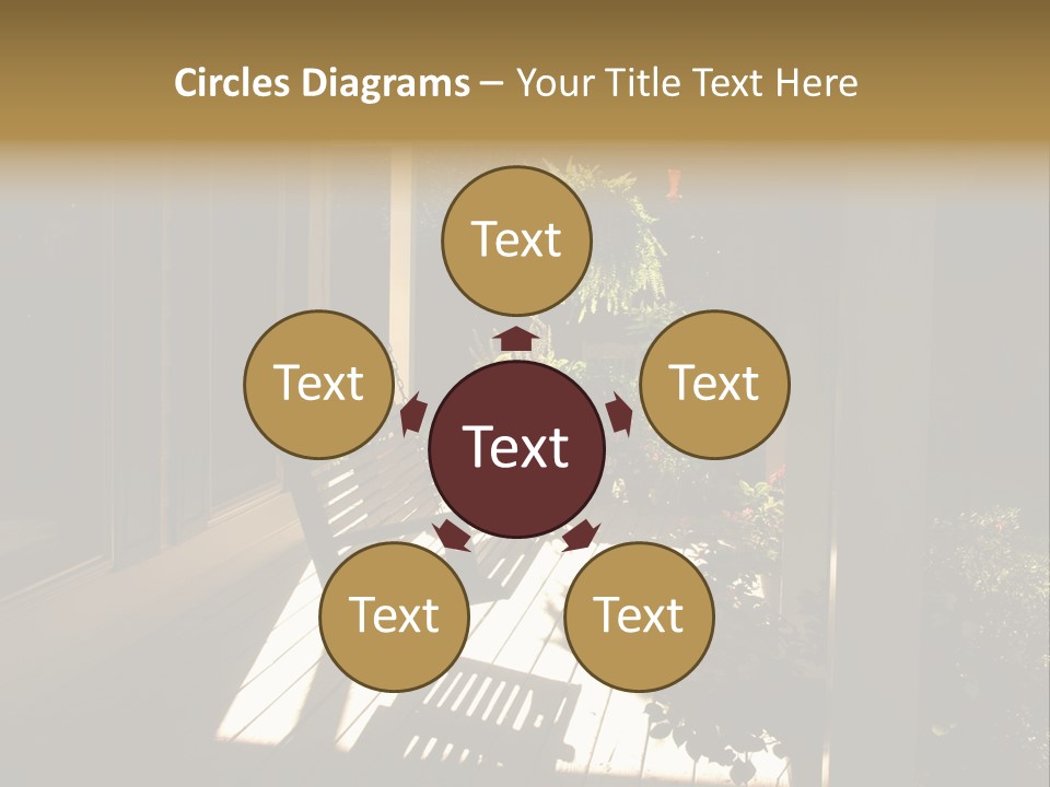 Front Porch Swing PowerPoint Template