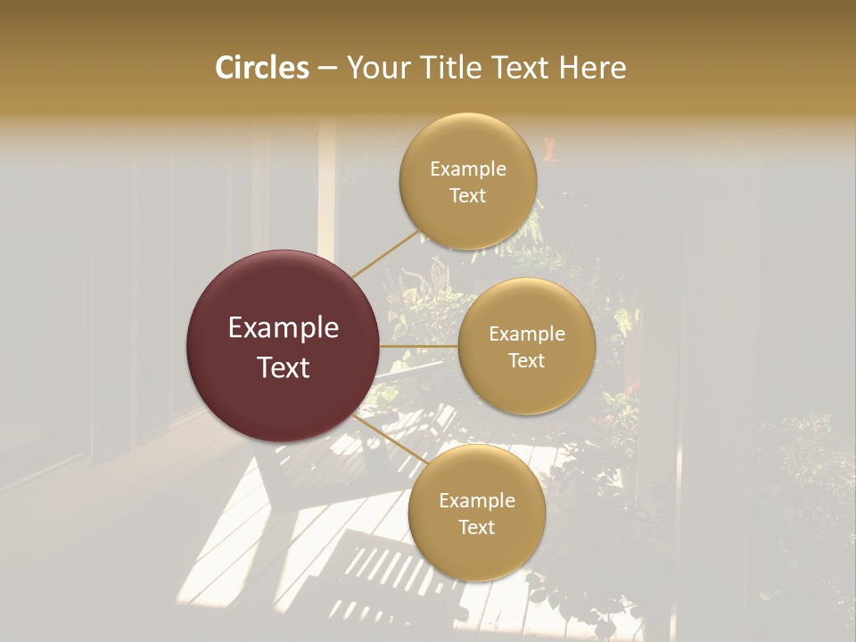 Front Porch Swing PowerPoint Template