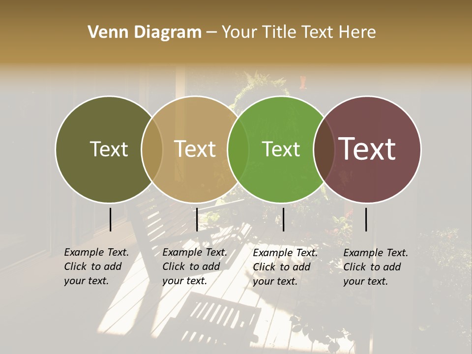 Front Porch Swing PowerPoint Template