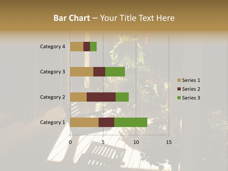 Front Porch Swing PowerPoint Template