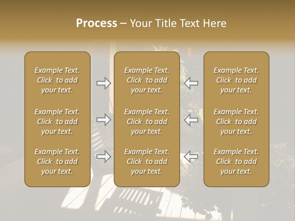 Front Porch Swing PowerPoint Template