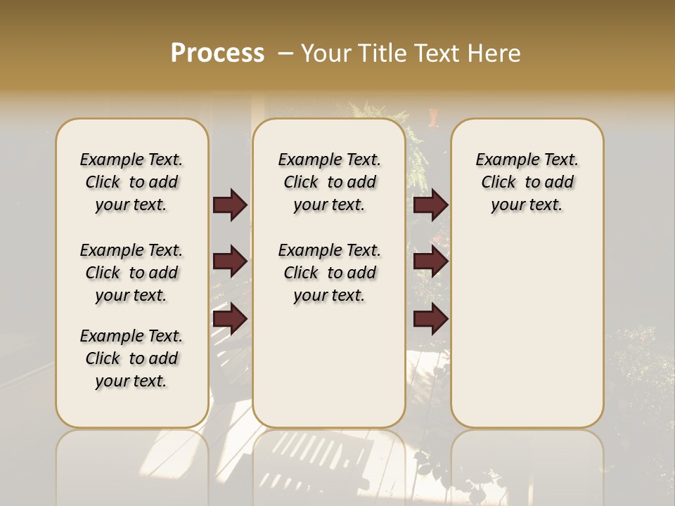 Front Porch Swing PowerPoint Template