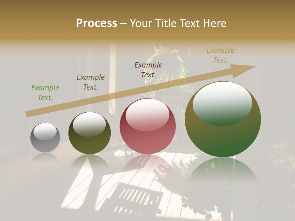 Front Porch Swing PowerPoint Template