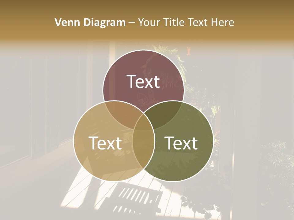 Front Porch Swing PowerPoint Template