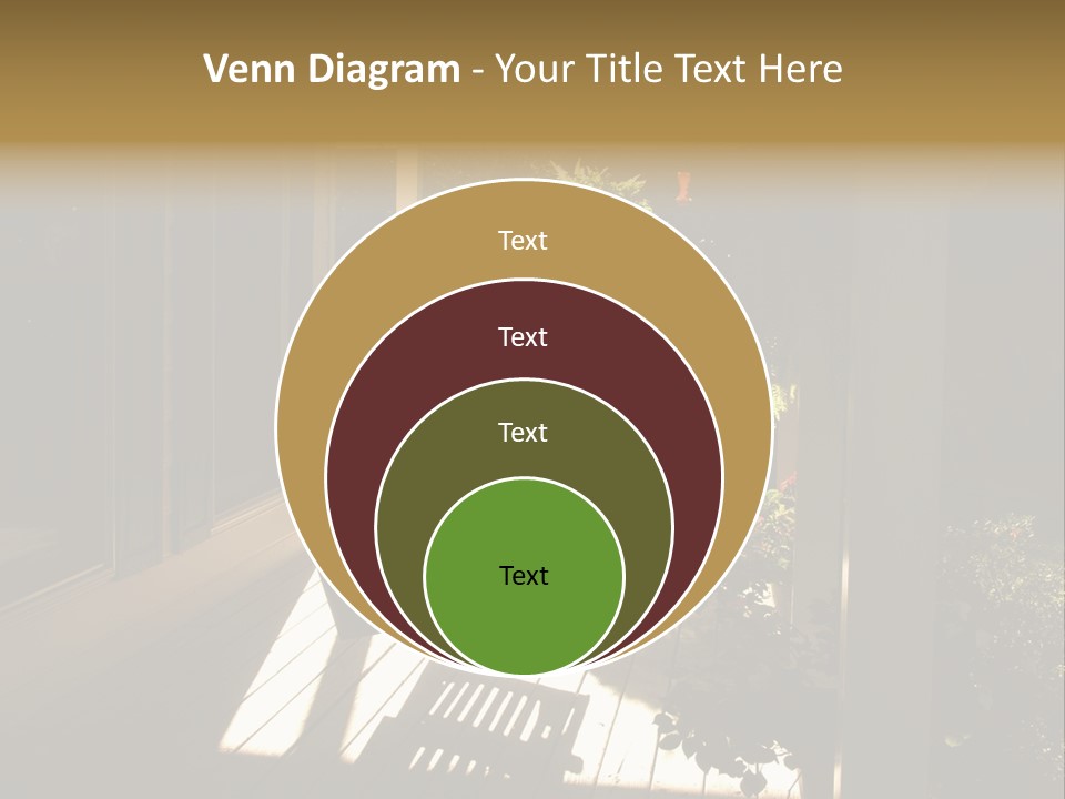 Front Porch Swing PowerPoint Template