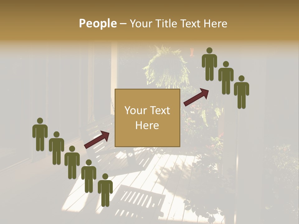 Front Porch Swing PowerPoint Template