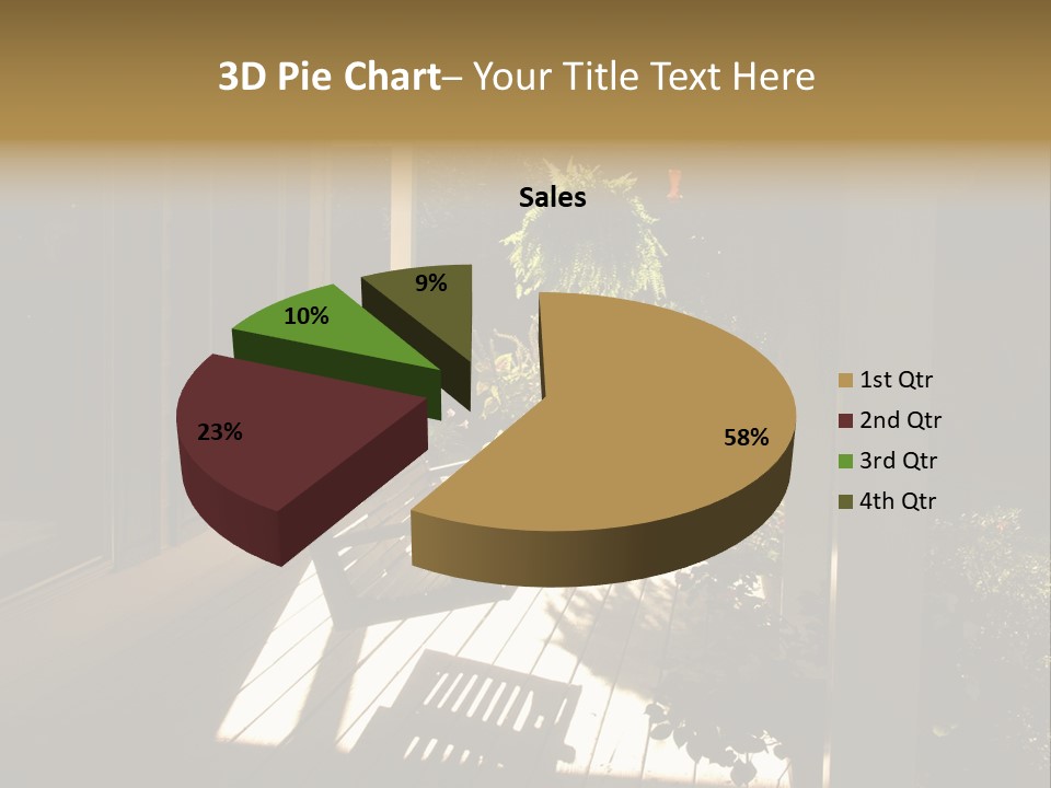 Front Porch Swing PowerPoint Template