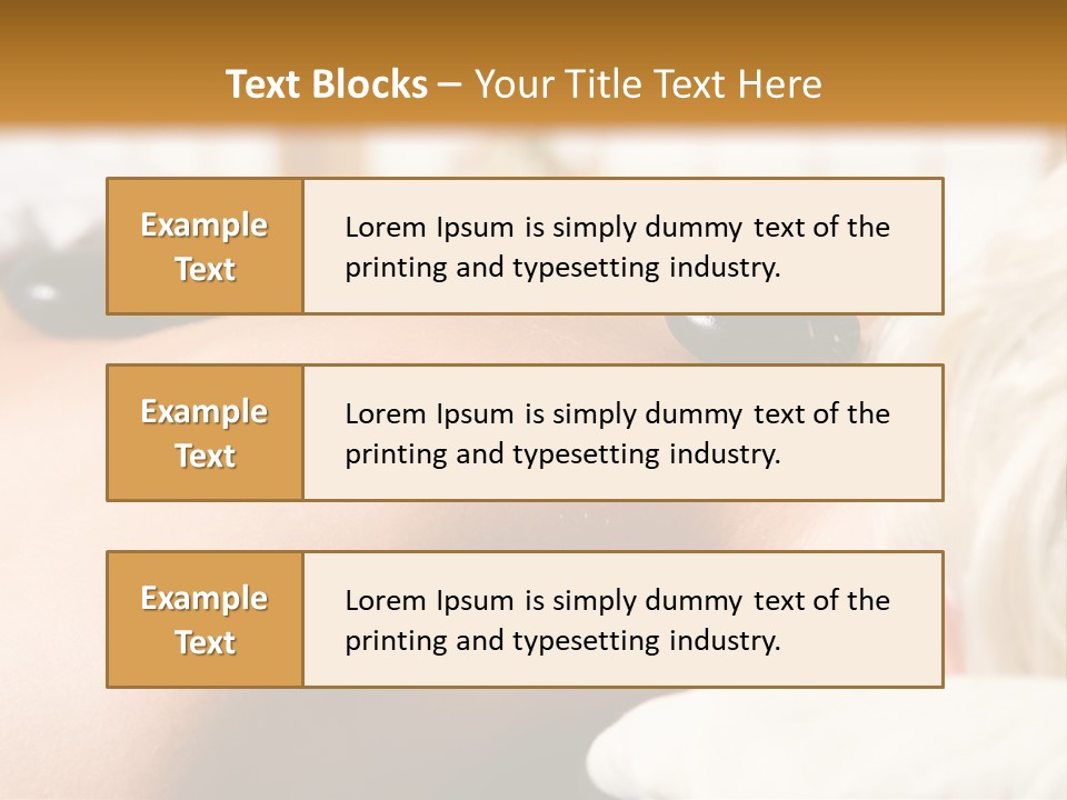 Woman Getting A Hot Stone Massage At A Day Spa PowerPoint Template