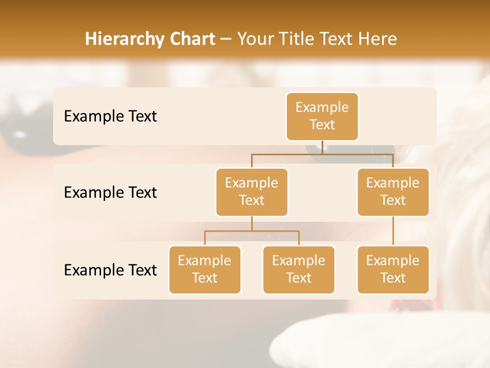 Woman Getting A Hot Stone Massage At A Day Spa PowerPoint Template
