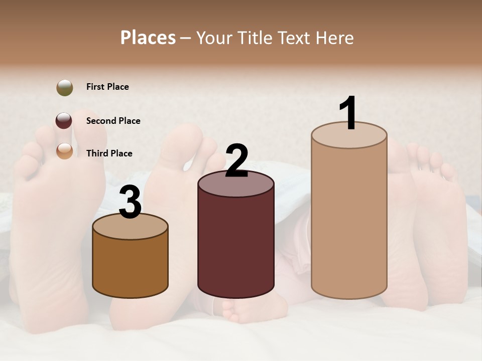 Three Couples Of Legs PowerPoint Template