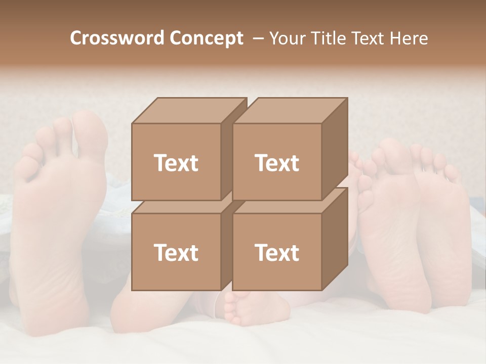 Three Couples Of Legs PowerPoint Template