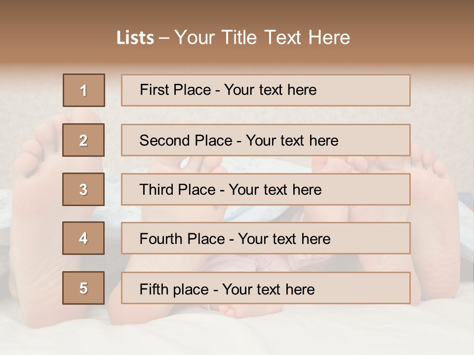 Three Couples Of Legs PowerPoint Template