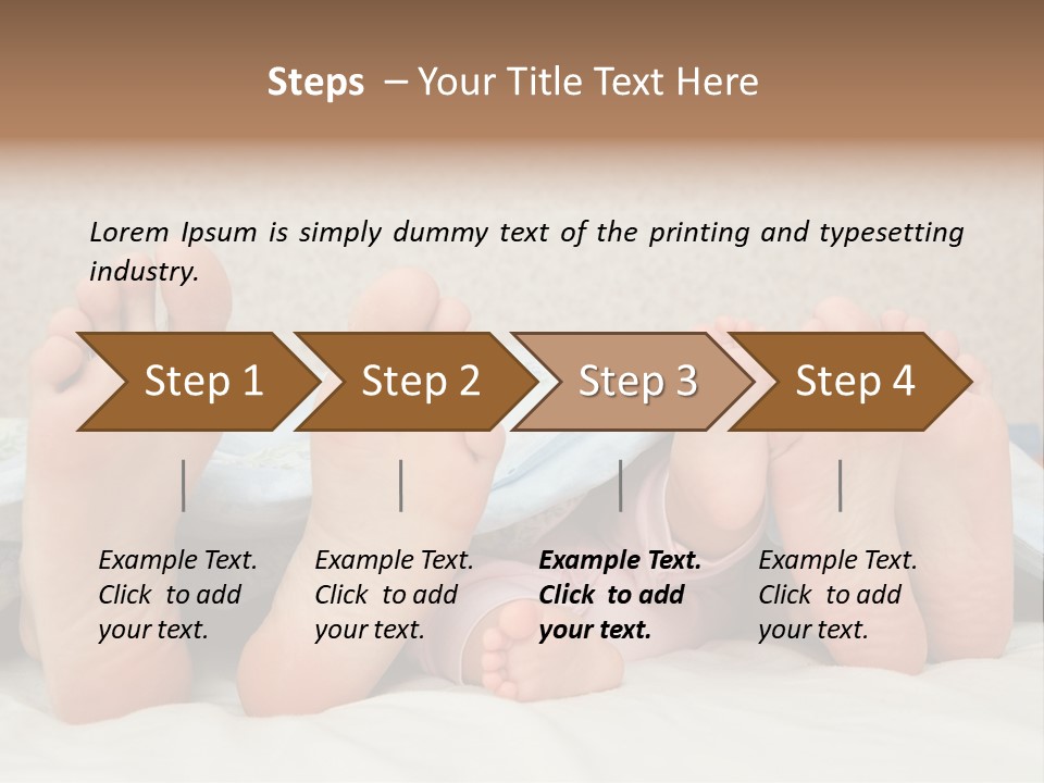 Three Couples Of Legs PowerPoint Template