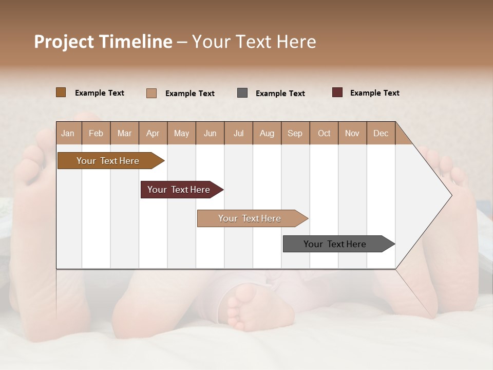 Three Couples Of Legs PowerPoint Template