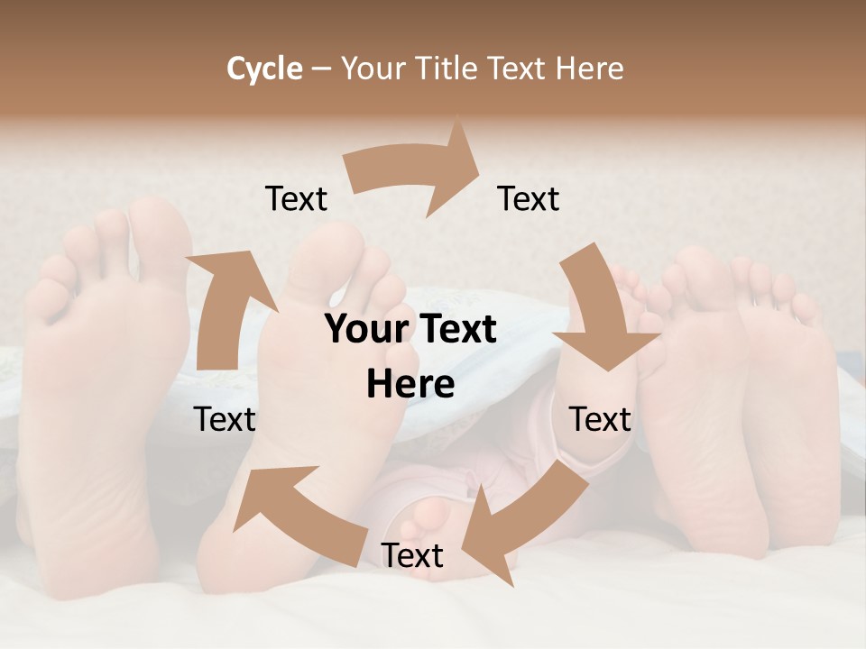 Three Couples Of Legs PowerPoint Template
