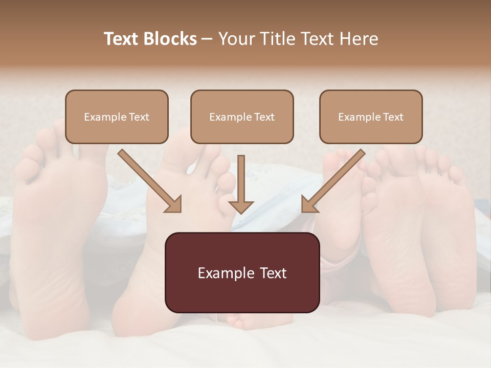 Three Couples Of Legs PowerPoint Template