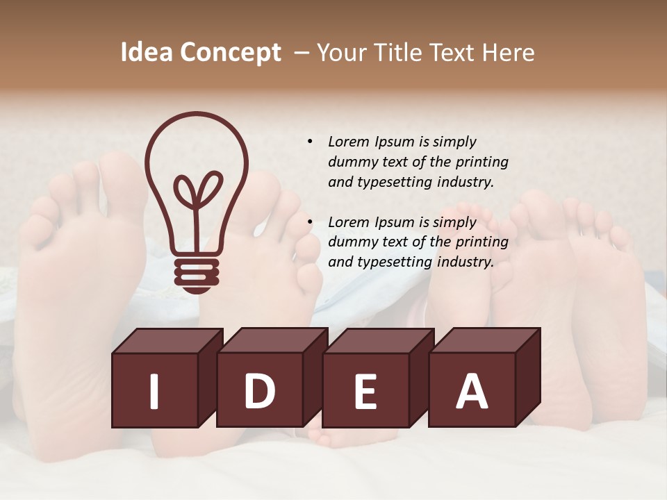 Three Couples Of Legs PowerPoint Template
