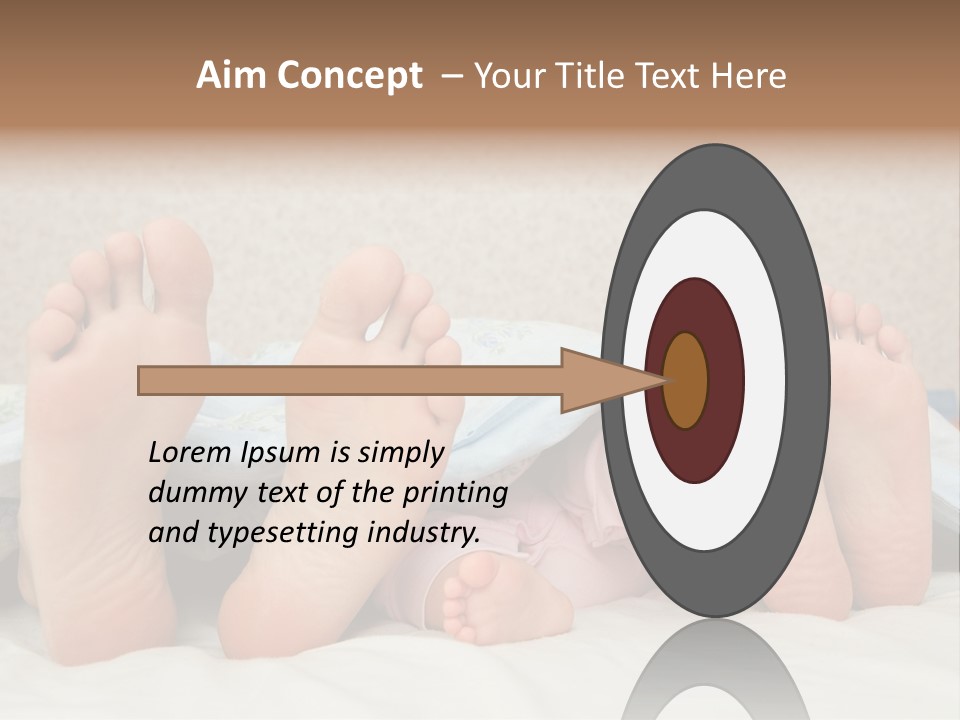 Three Couples Of Legs PowerPoint Template