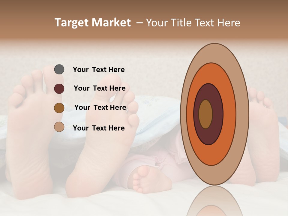 Three Couples Of Legs PowerPoint Template