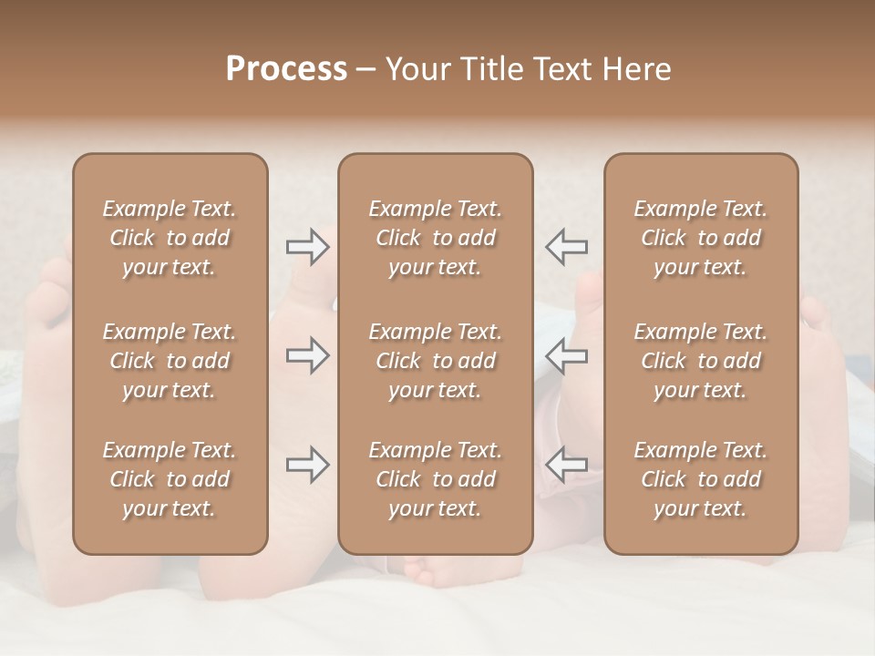Three Couples Of Legs PowerPoint Template