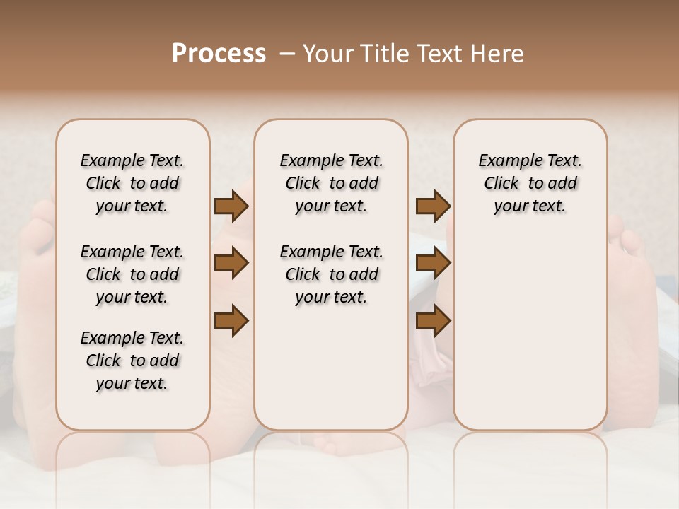 Three Couples Of Legs PowerPoint Template