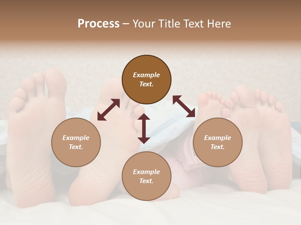 Three Couples Of Legs PowerPoint Template