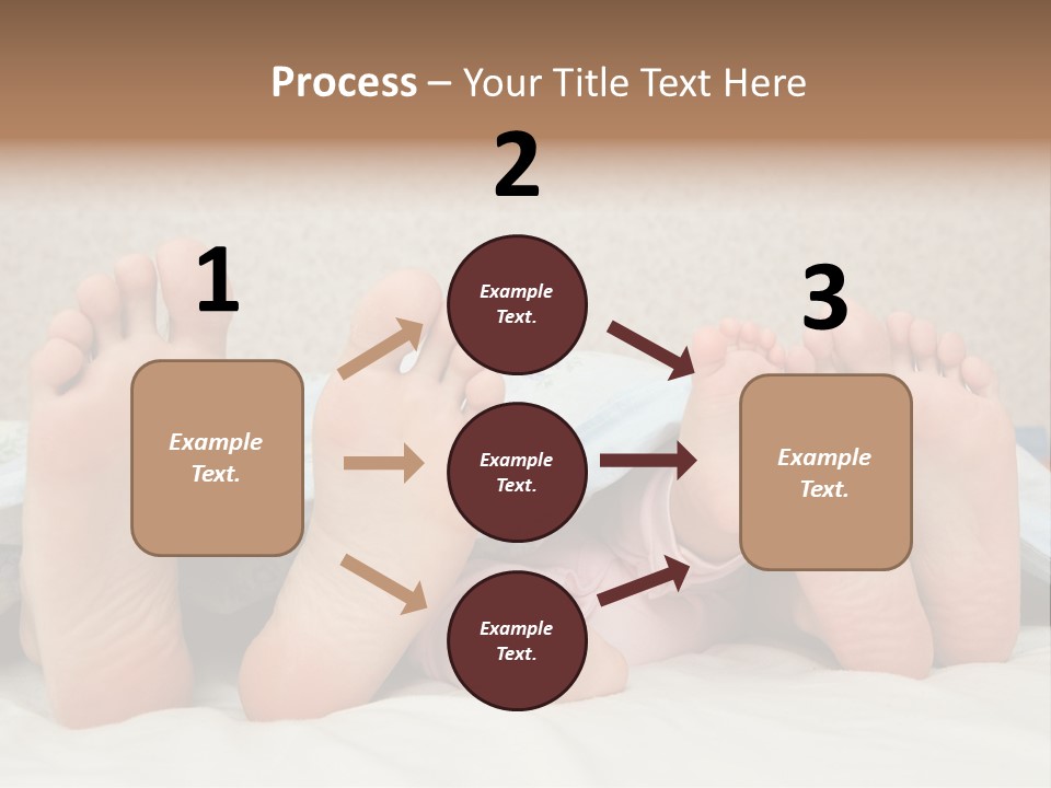 Three Couples Of Legs PowerPoint Template
