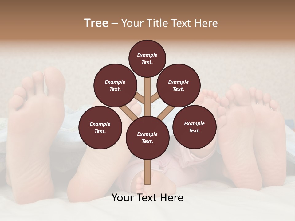 Three Couples Of Legs PowerPoint Template