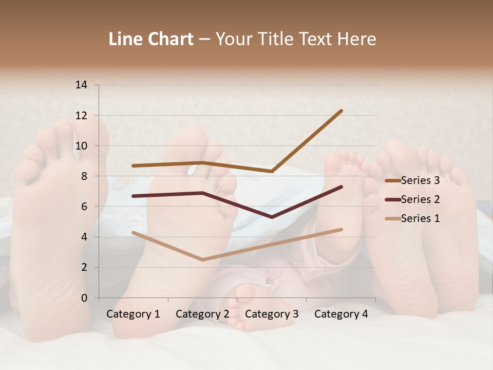 Three Couples Of Legs PowerPoint Template