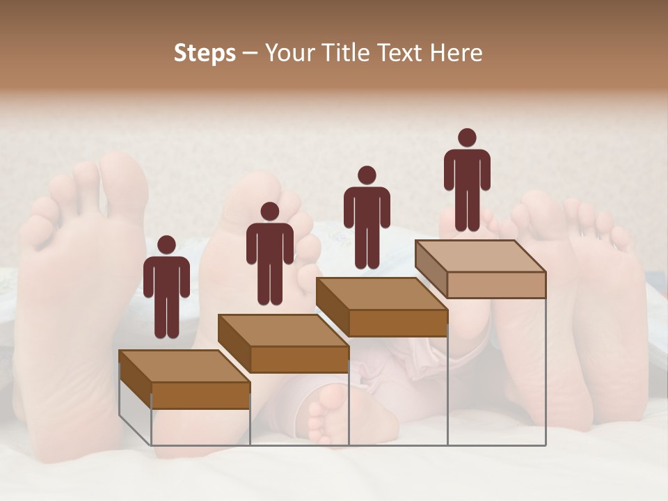 Three Couples Of Legs PowerPoint Template