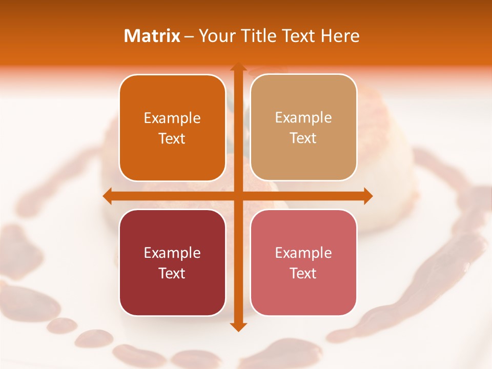 Baked Scallops PowerPoint Template