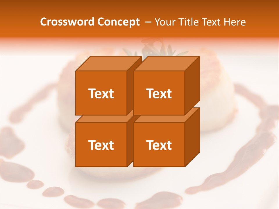 Baked Scallops PowerPoint Template
