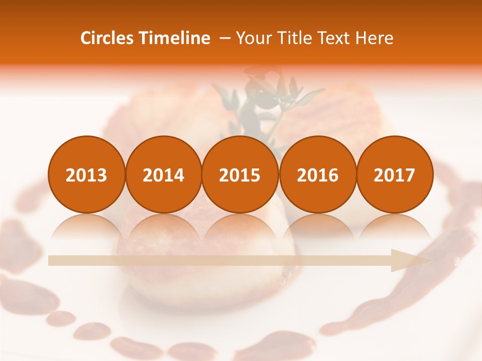 Baked Scallops PowerPoint Template