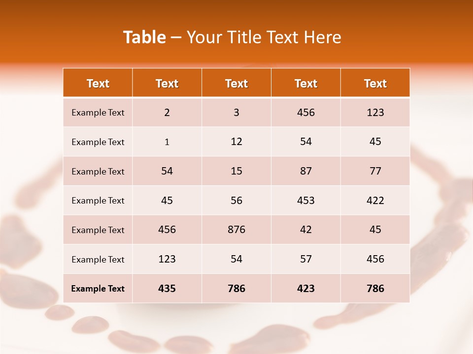 Baked Scallops PowerPoint Template