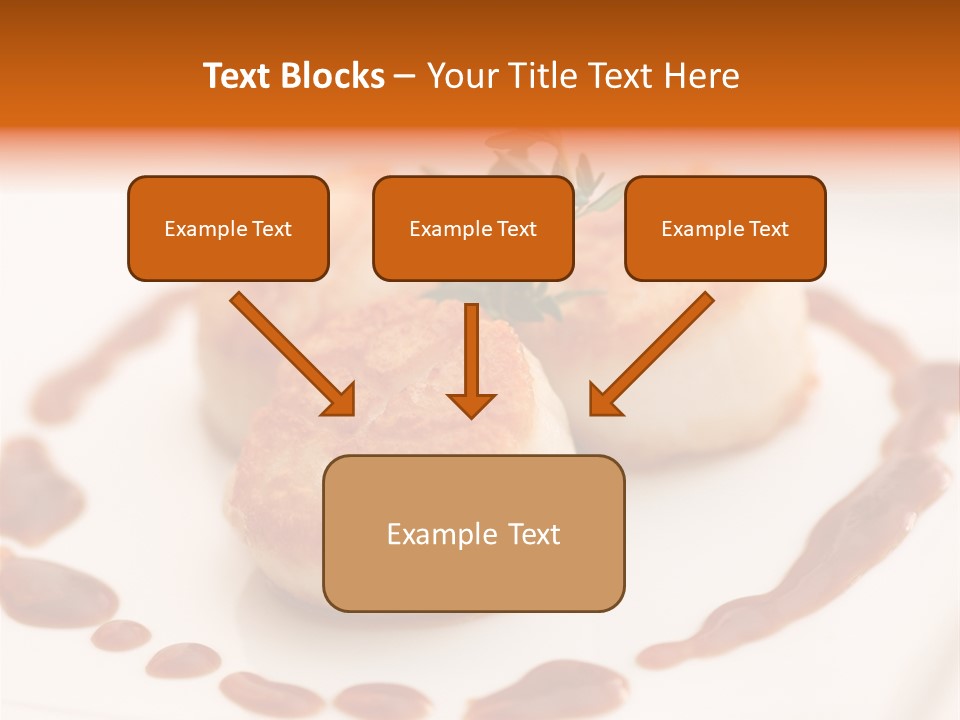 Baked Scallops PowerPoint Template