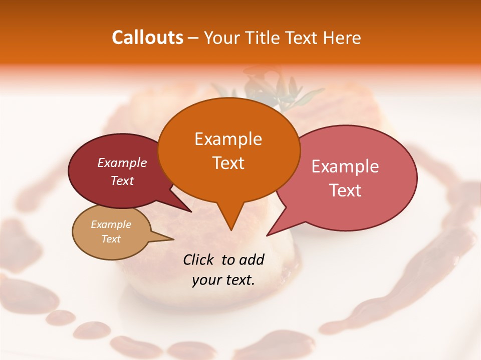 Baked Scallops PowerPoint Template