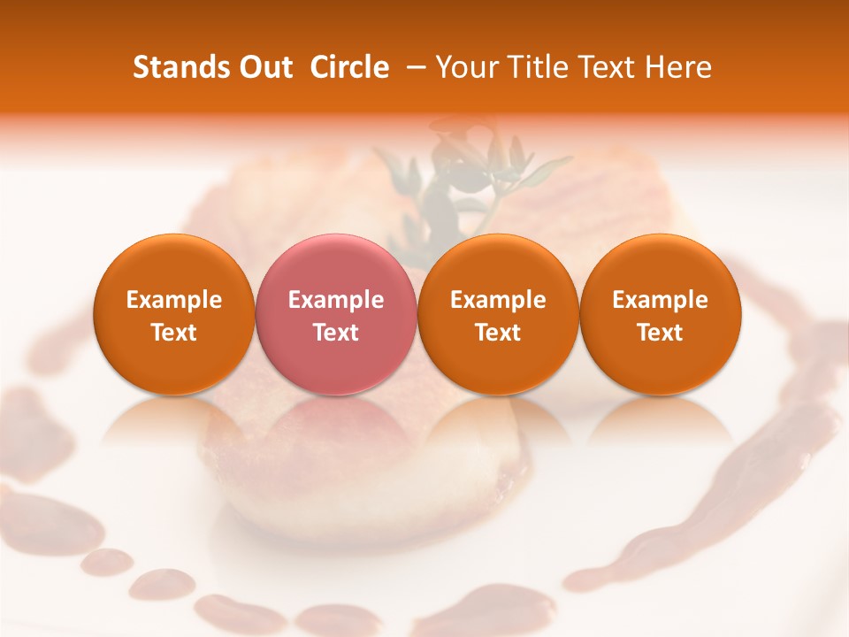 Baked Scallops PowerPoint Template