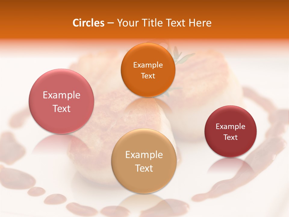 Baked Scallops PowerPoint Template