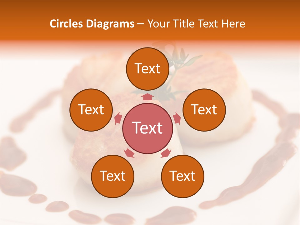 Baked Scallops PowerPoint Template