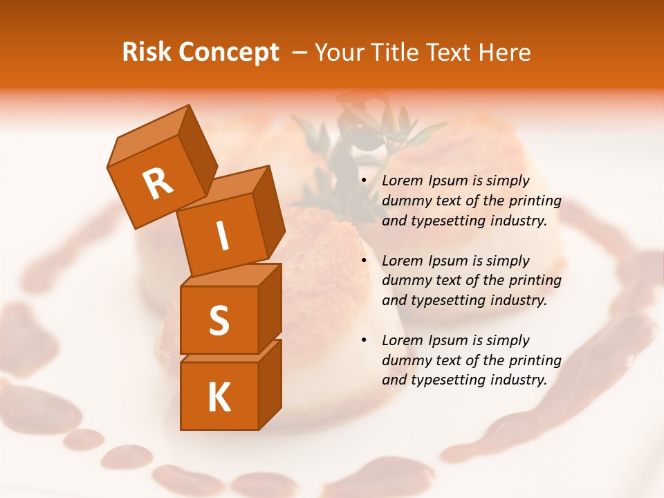 Baked Scallops PowerPoint Template