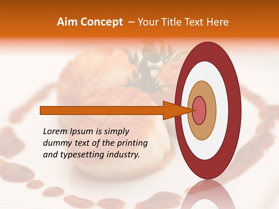 Baked Scallops PowerPoint Template